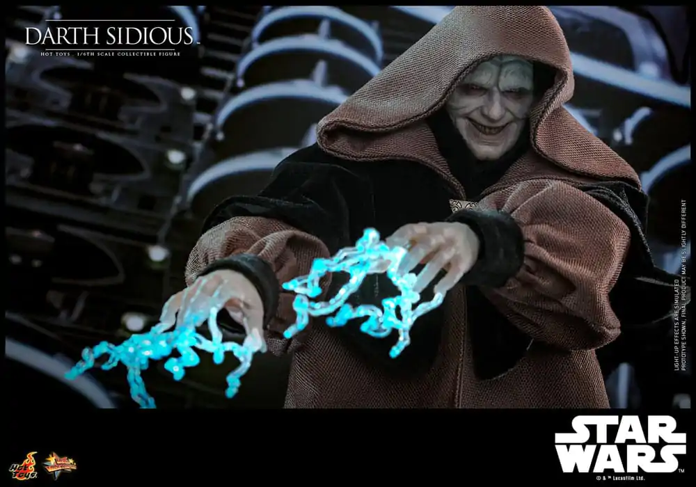 Star Wars Movie Masterpiece Akčná figúrka 1/6 Darth Sidious 29 cm termékfotó