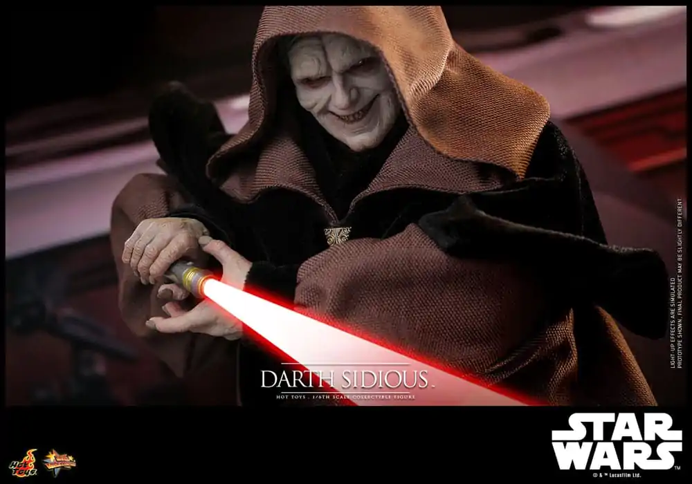 Star Wars Movie Masterpiece Akčná figúrka 1/6 Darth Sidious 29 cm termékfotó