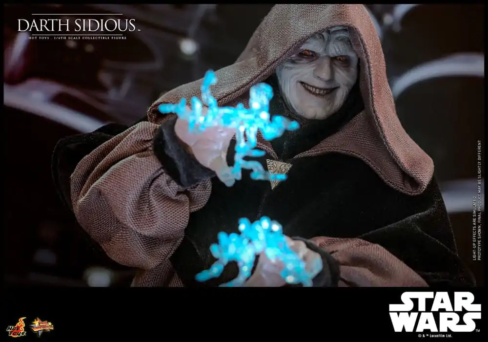 Star Wars Movie Masterpiece Akčná figúrka 1/6 Darth Sidious 29 cm termékfotó