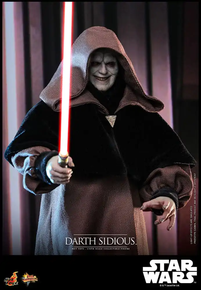 Star Wars Movie Masterpiece Akčná figúrka 1/6 Darth Sidious 29 cm termékfotó