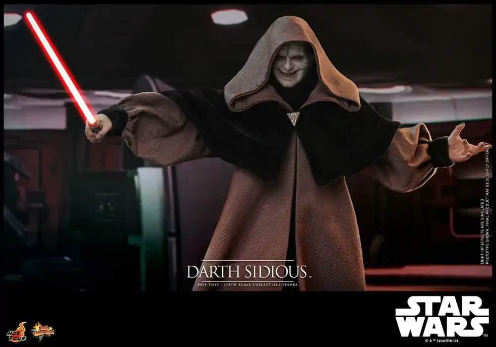 Star Wars Movie Masterpiece Akčná figúrka 1/6 Darth Sidious 29 cm termékfotó