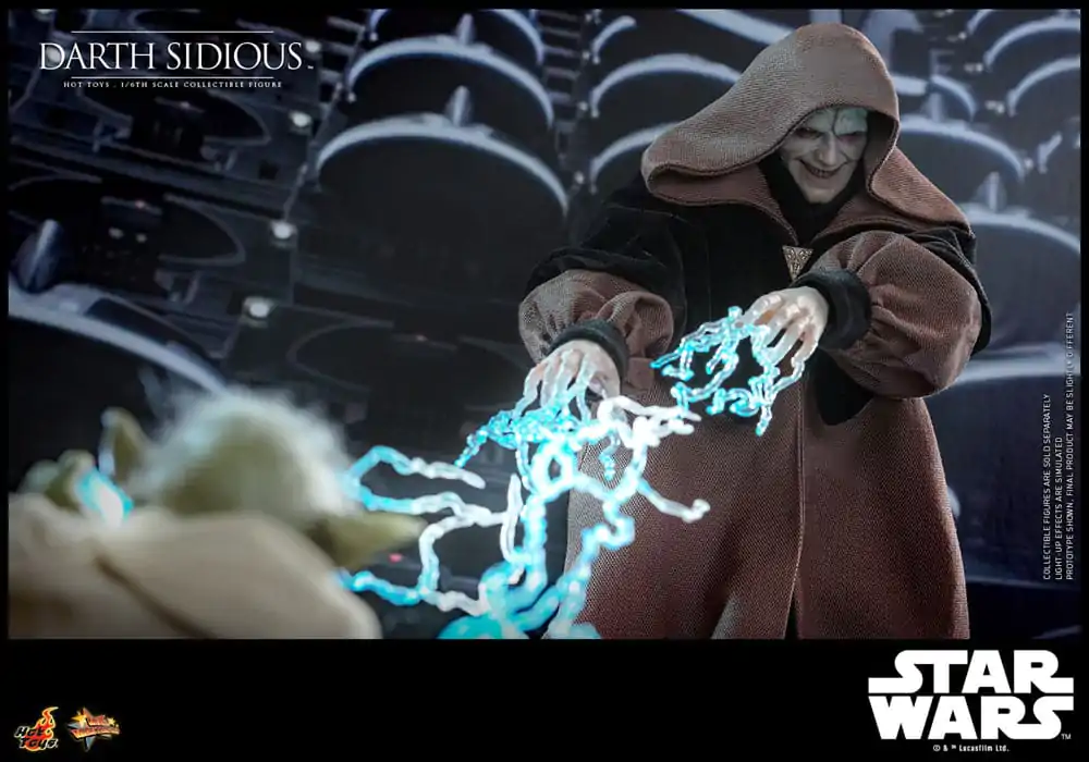 Star Wars Movie Masterpiece Akčná figúrka 1/6 Darth Sidious 29 cm termékfotó