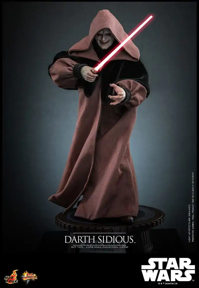 Star Wars Movie Masterpiece Akčná figúrka 1/6 Darth Sidious 29 cm termékfotó