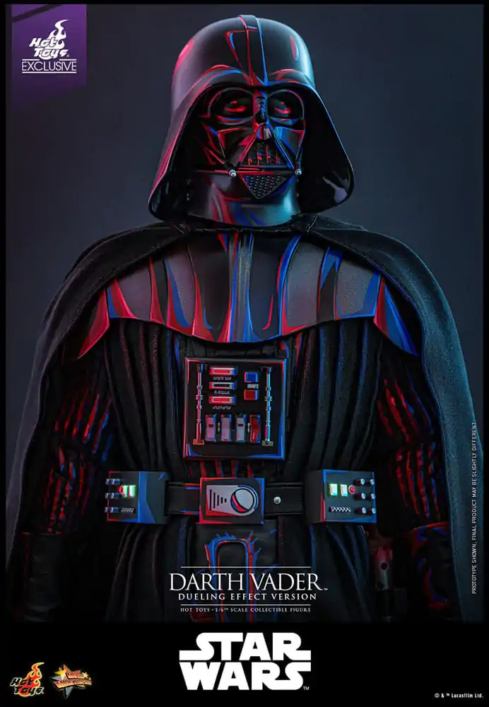 Star Wars Movie Masterpiece Akčná figúrka 1/6 Darth Vader (Dueling Effect Version) Hot Toys Exclusive 35 cm produktová fotografia