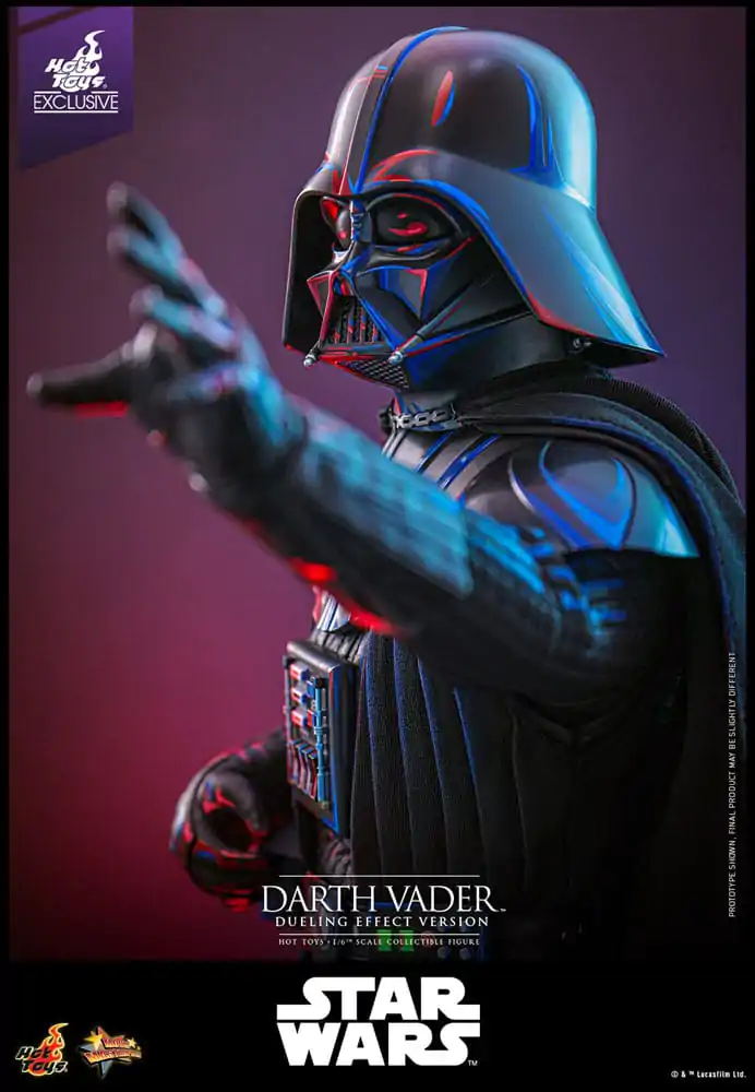 Star Wars Movie Masterpiece Akčná figúrka 1/6 Darth Vader (Dueling Effect Version) Hot Toys Exclusive 35 cm produktová fotografia