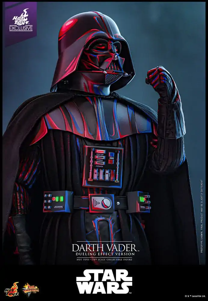 Star Wars Movie Masterpiece Akčná figúrka 1/6 Darth Vader (Dueling Effect Version) Hot Toys Exclusive 35 cm produktová fotografia