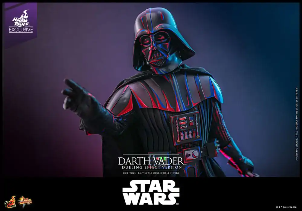 Star Wars Movie Masterpiece Akčná figúrka 1/6 Darth Vader (Dueling Effect Version) Hot Toys Exclusive 35 cm produktová fotografia