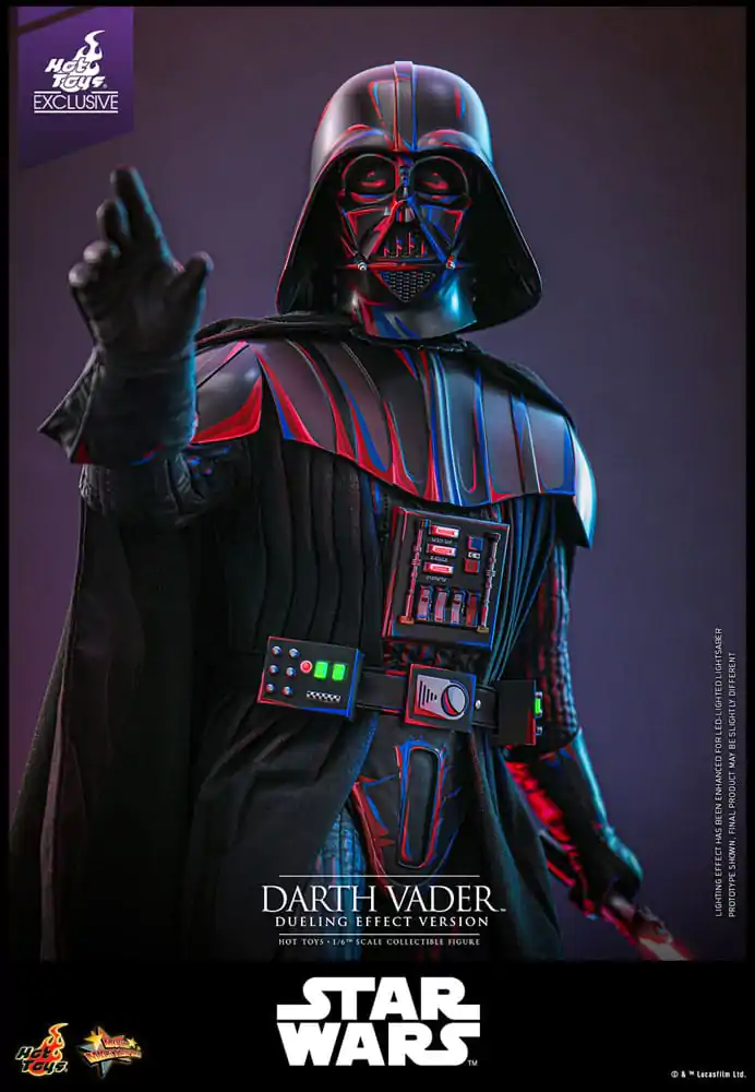 Star Wars Movie Masterpiece Akčná figúrka 1/6 Darth Vader (Dueling Effect Version) Hot Toys Exclusive 35 cm produktová fotografia