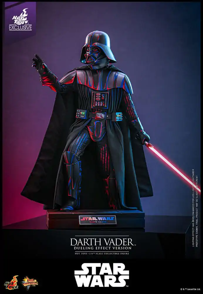 Star Wars Movie Masterpiece Akčná figúrka 1/6 Darth Vader (Dueling Effect Version) Hot Toys Exclusive 35 cm produktová fotografia
