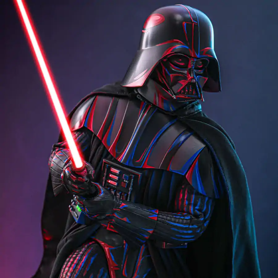 Star Wars Movie Masterpiece Akčná figúrka 1/6 Darth Vader (Dueling Effect Version) Hot Toys Exclusive 35 cm produktová fotografia