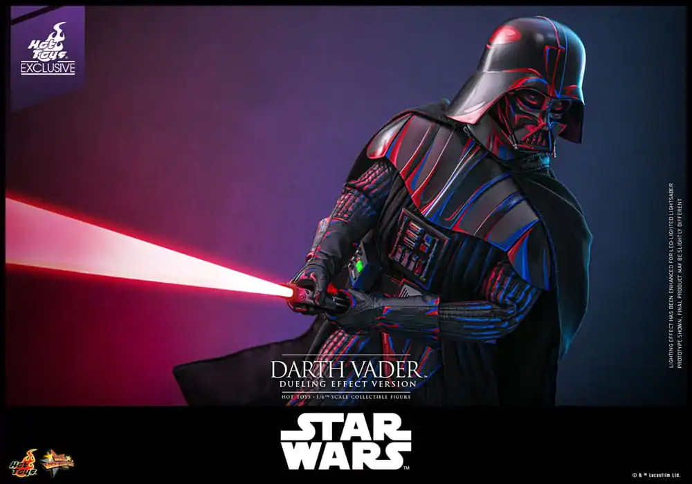 Star Wars Movie Masterpiece Akčná figúrka 1/6 Darth Vader (Dueling Effect Version) Hot Toys Exclusive 35 cm produktová fotografia