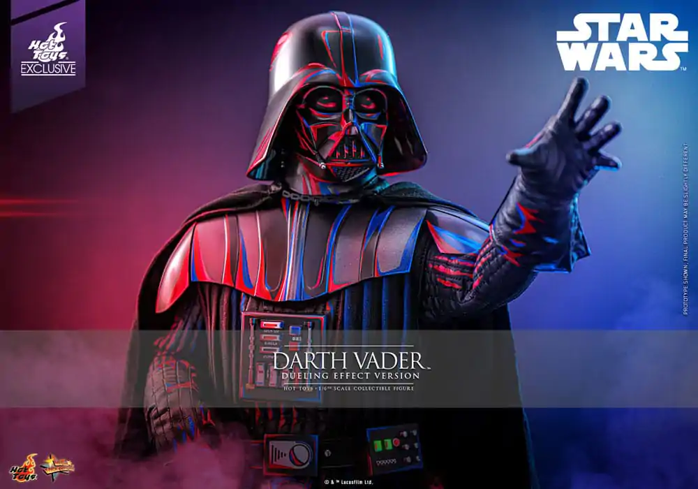Star Wars Movie Masterpiece Akčná figúrka 1/6 Darth Vader (Dueling Effect Version) Hot Toys Exclusive 35 cm produktová fotografia