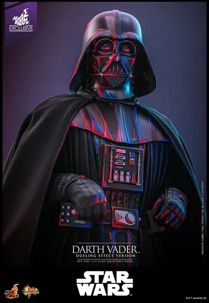 Star Wars Movie Masterpiece Akčná figúrka 1/6 Darth Vader (Dueling Effect Version) Hot Toys Exclusive 35 cm produktová fotografia