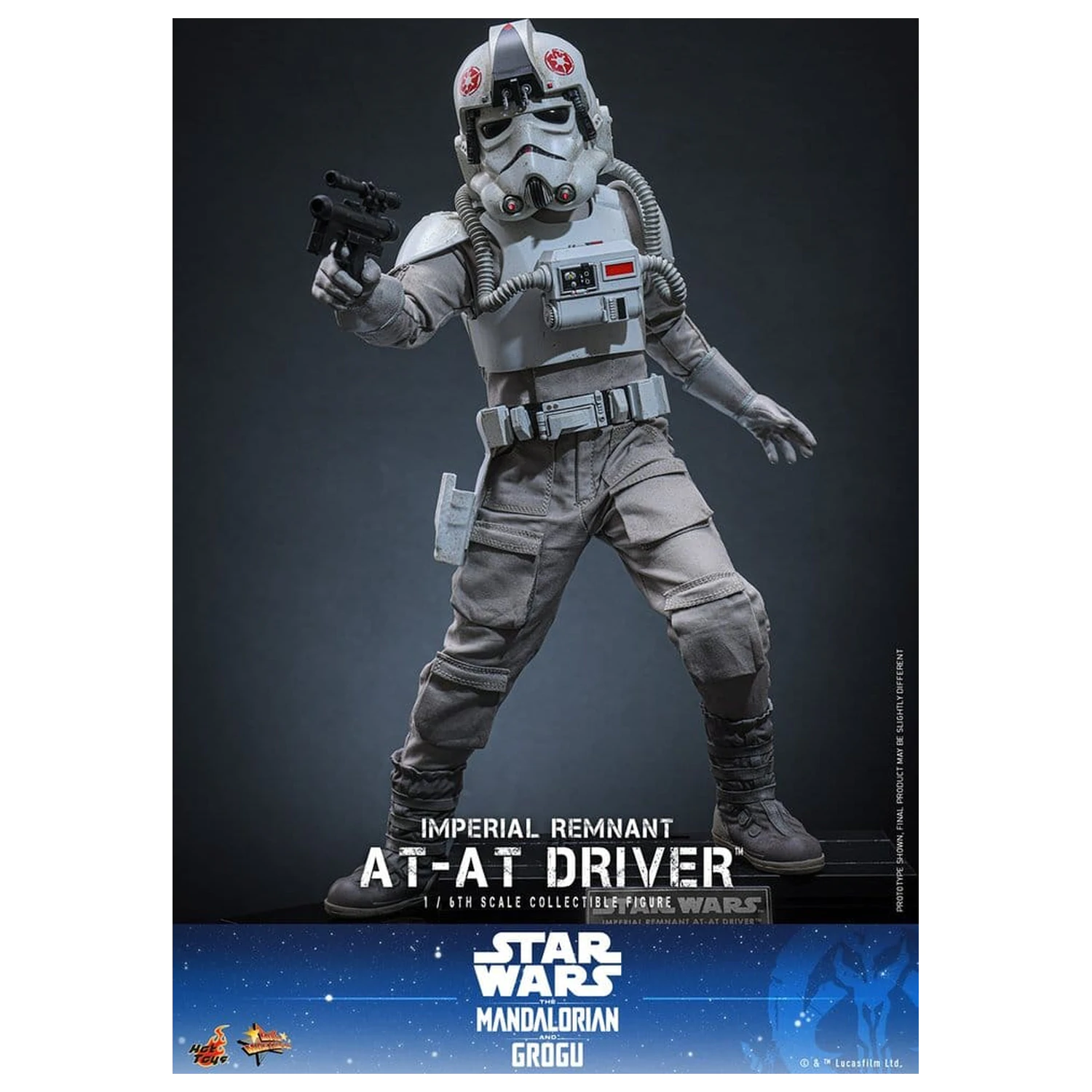 Star Wars Movie Masterpiece akčná figúrka 1/6 Imperial Remnant AT-AT Driver 30 cm produktová fotografia
