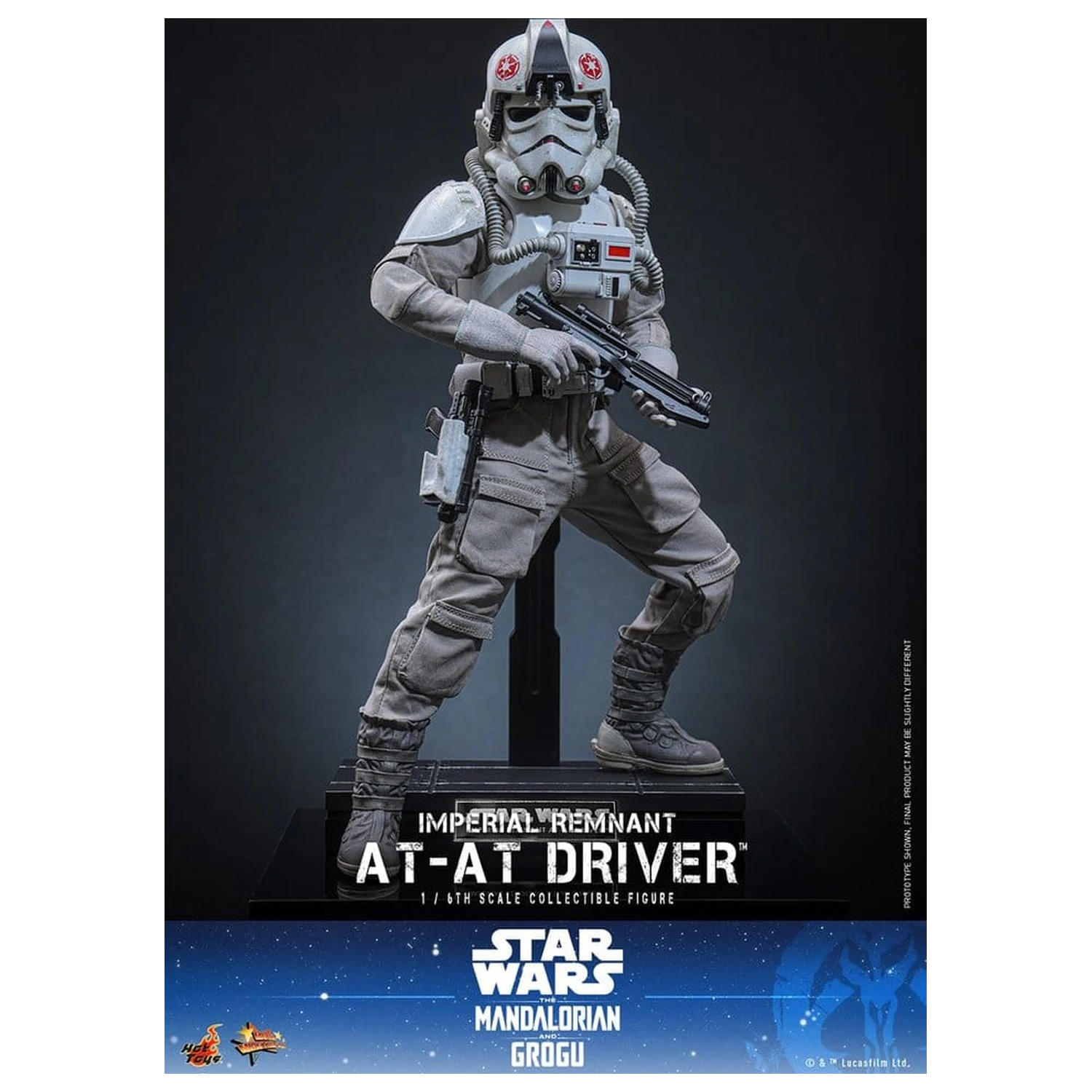 Star Wars Movie Masterpiece akčná figúrka 1/6 Imperial Remnant AT-AT Driver 30 cm produktová fotografia