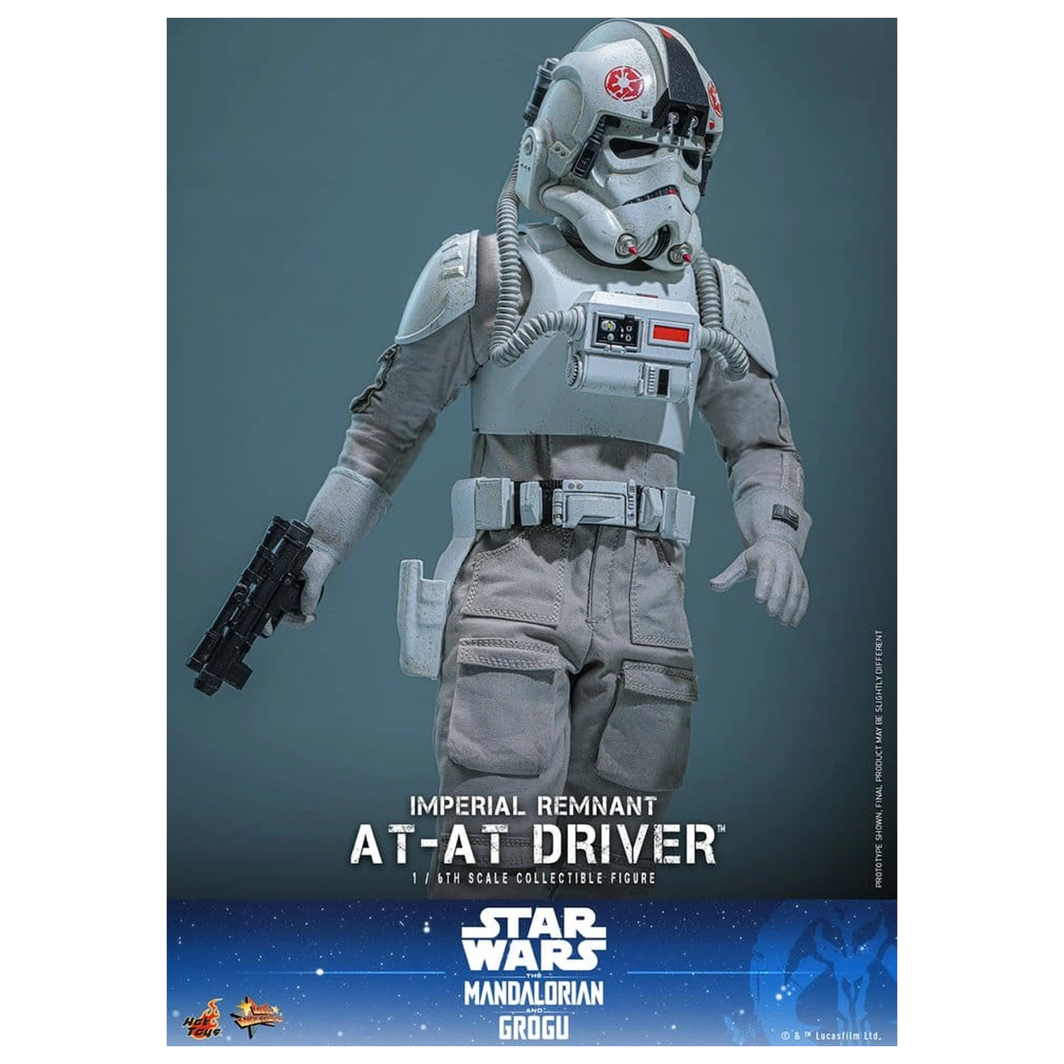 Star Wars Movie Masterpiece akčná figúrka 1/6 Imperial Remnant AT-AT Driver 30 cm produktová fotografia
