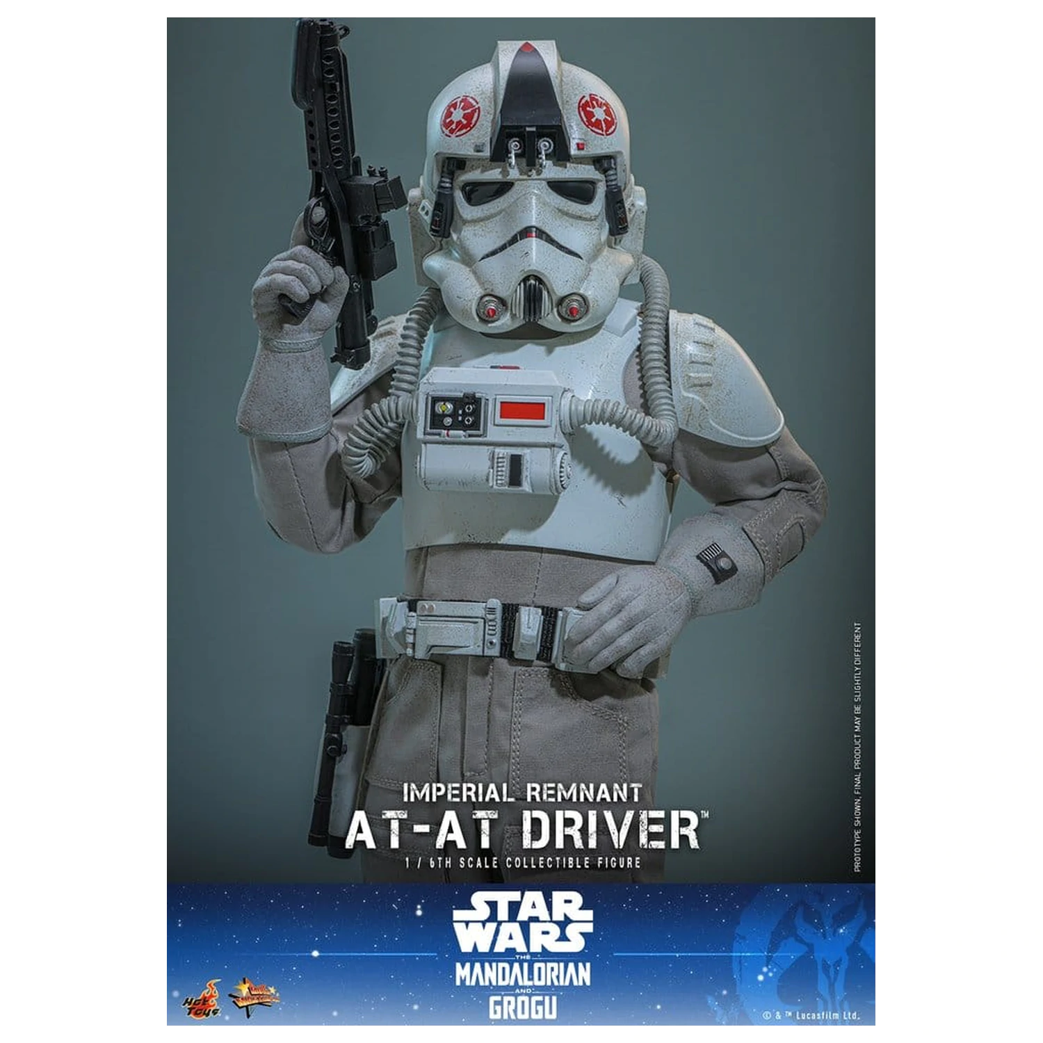 Star Wars Movie Masterpiece akčná figúrka 1/6 Imperial Remnant AT-AT Driver 30 cm produktová fotografia