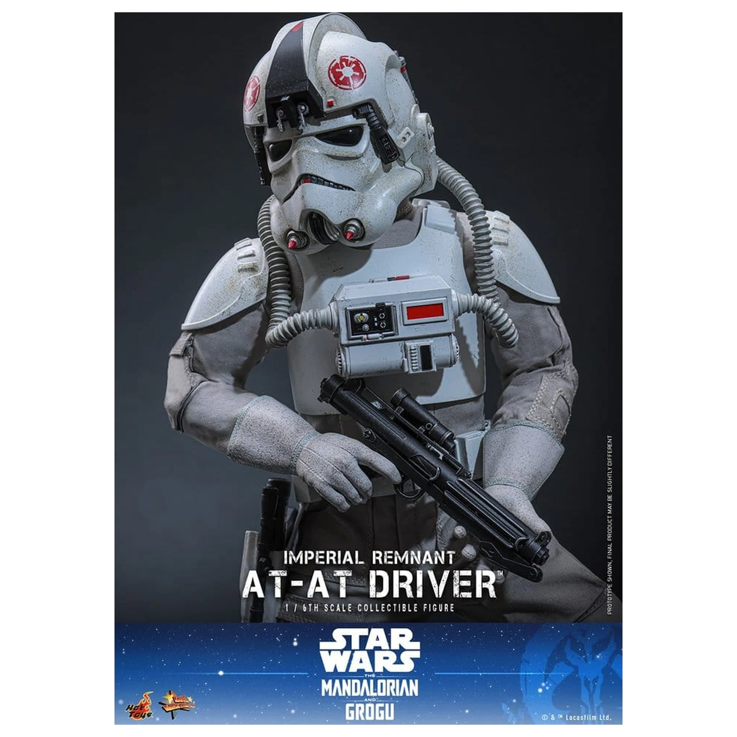 Star Wars Movie Masterpiece akčná figúrka 1/6 Imperial Remnant AT-AT Driver 30 cm produktová fotografia