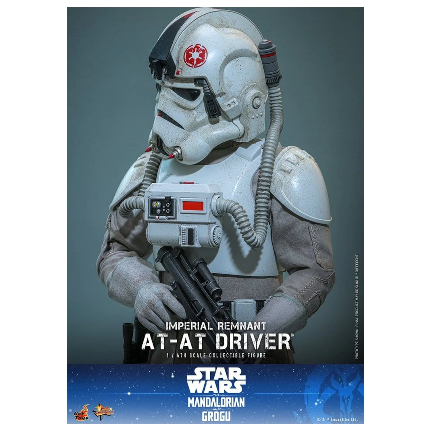Star Wars Movie Masterpiece akčná figúrka 1/6 Imperial Remnant AT-AT Driver 30 cm produktová fotografia