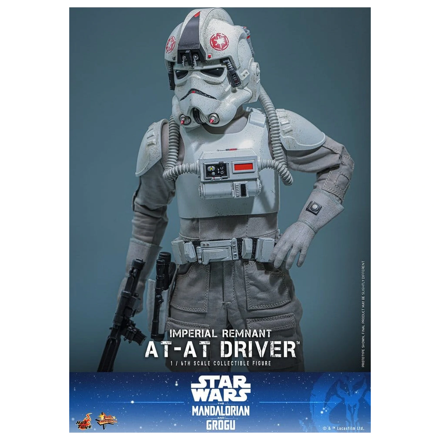 Star Wars Movie Masterpiece akčná figúrka 1/6 Imperial Remnant AT-AT Driver 30 cm produktová fotografia