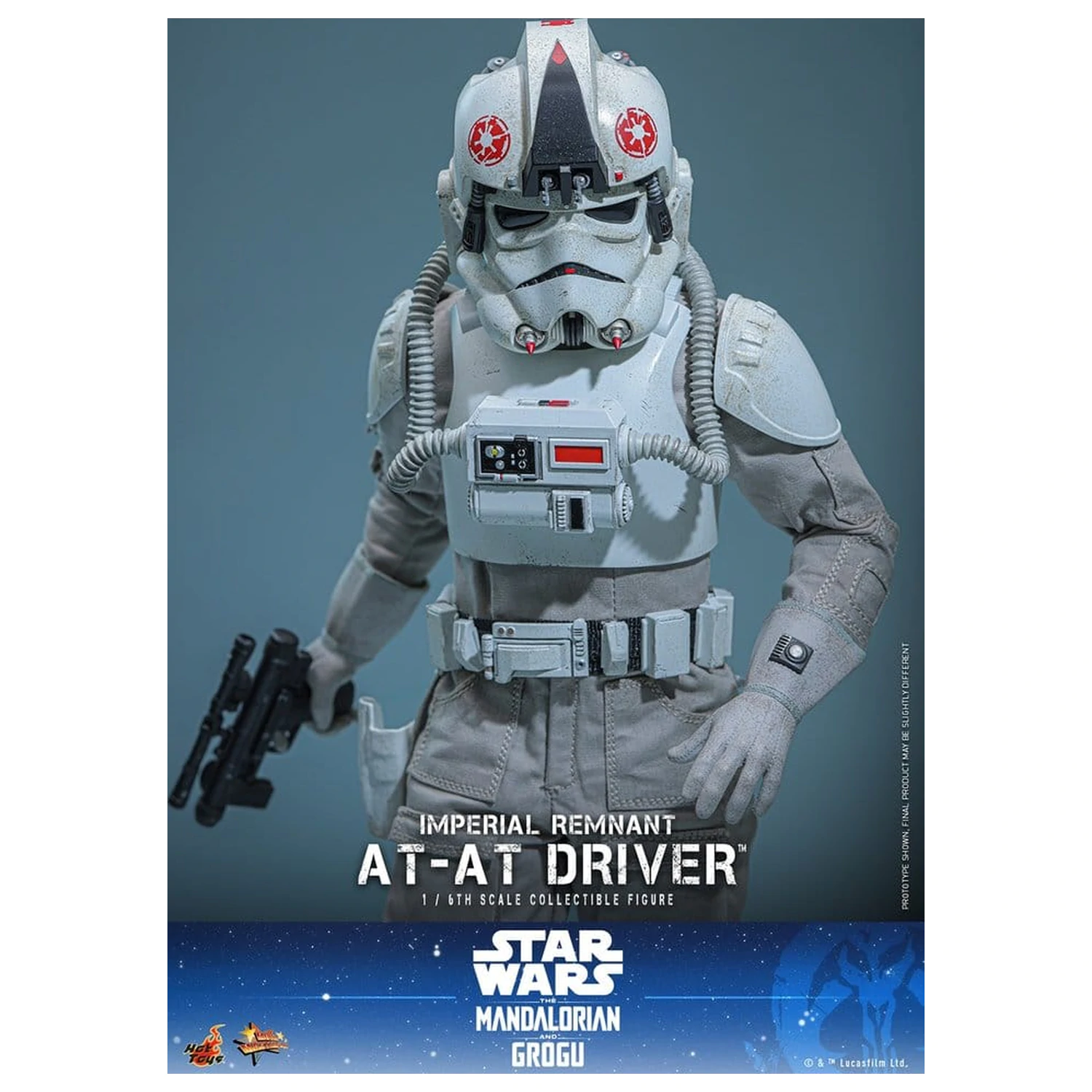 Star Wars Movie Masterpiece akčná figúrka 1/6 Imperial Remnant AT-AT Driver 30 cm produktová fotografia