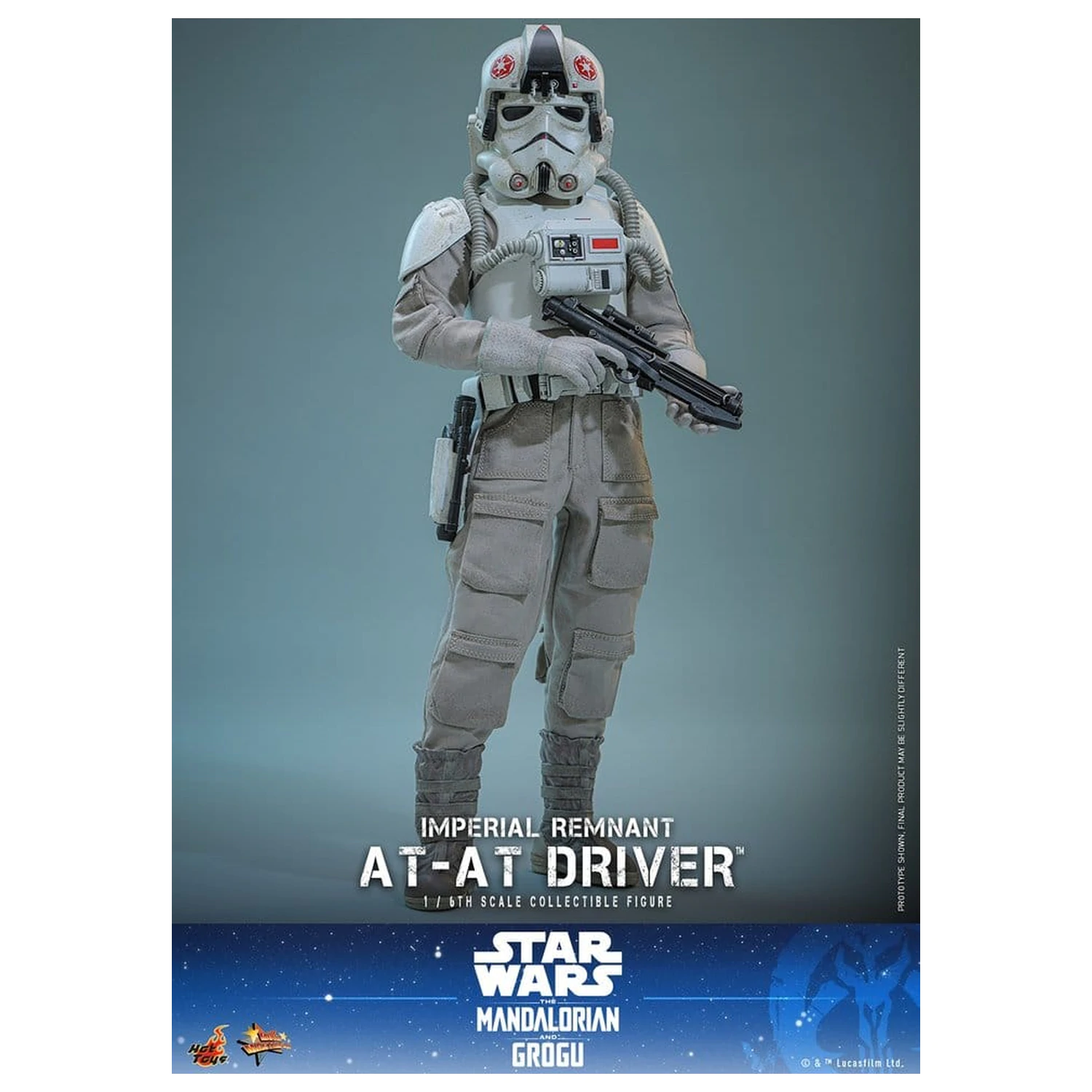 Star Wars Movie Masterpiece akčná figúrka 1/6 Imperial Remnant AT-AT Driver 30 cm produktová fotografia