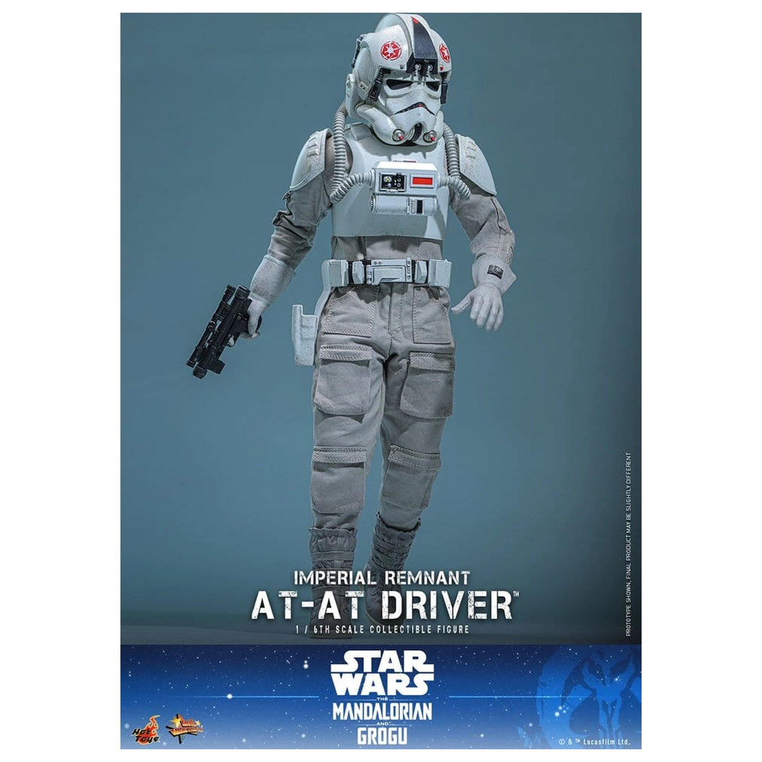 Star Wars Movie Masterpiece akčná figúrka 1/6 Imperial Remnant AT-AT Driver 30 cm produktová fotografia