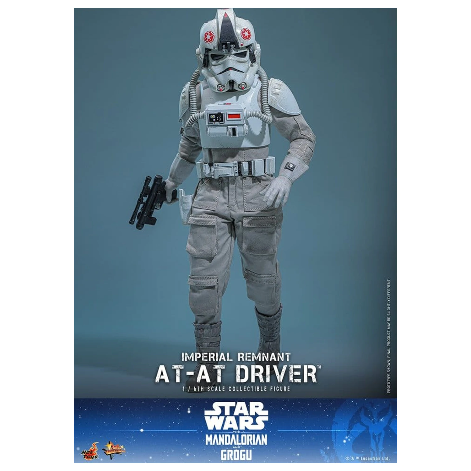 Star Wars Movie Masterpiece akčná figúrka 1/6 Imperial Remnant AT-AT Driver 30 cm produktová fotografia