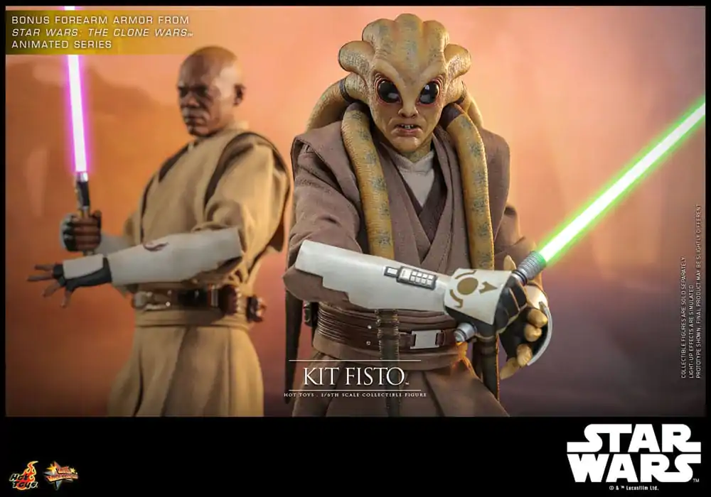 Star Wars Movie Masterpiece Akčná figúrka 1/6 Kit Fisto 32 cm termékfotó