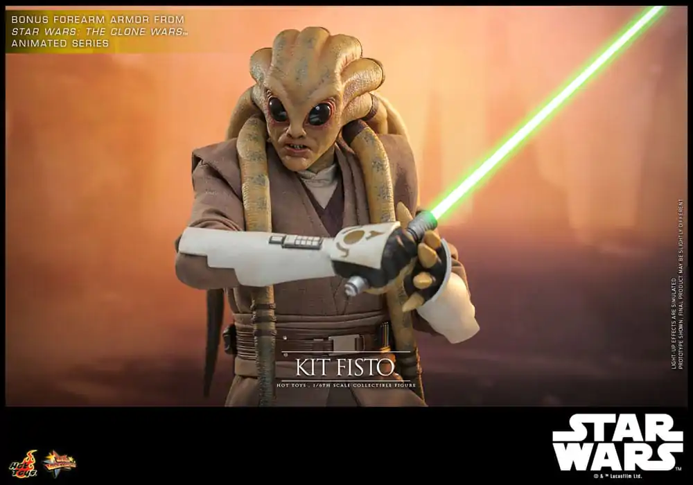 Star Wars Movie Masterpiece Akčná figúrka 1/6 Kit Fisto 32 cm termékfotó