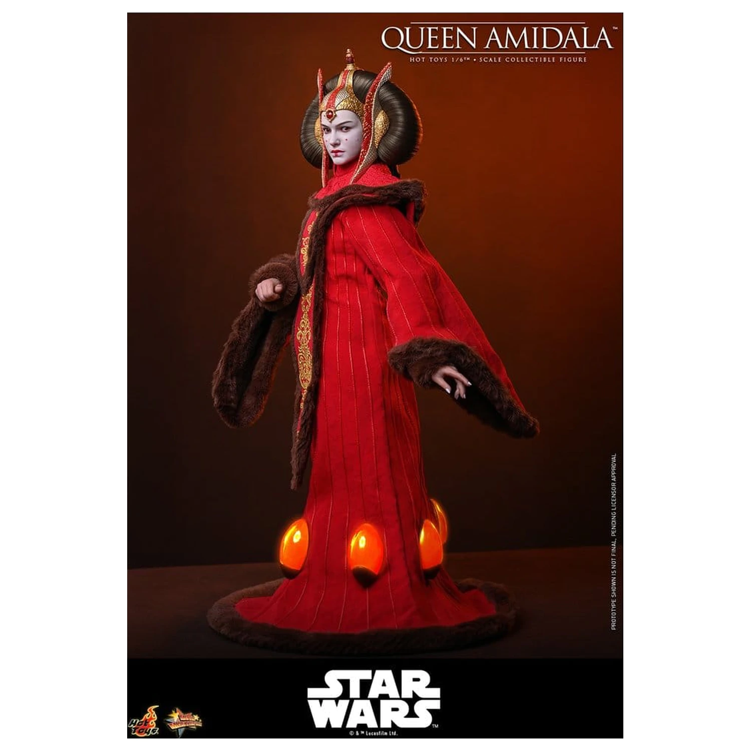 Star Wars Movie Masterpiece Akčná figúrka 1/6 Queen Amidala 28 cm produktová fotografia