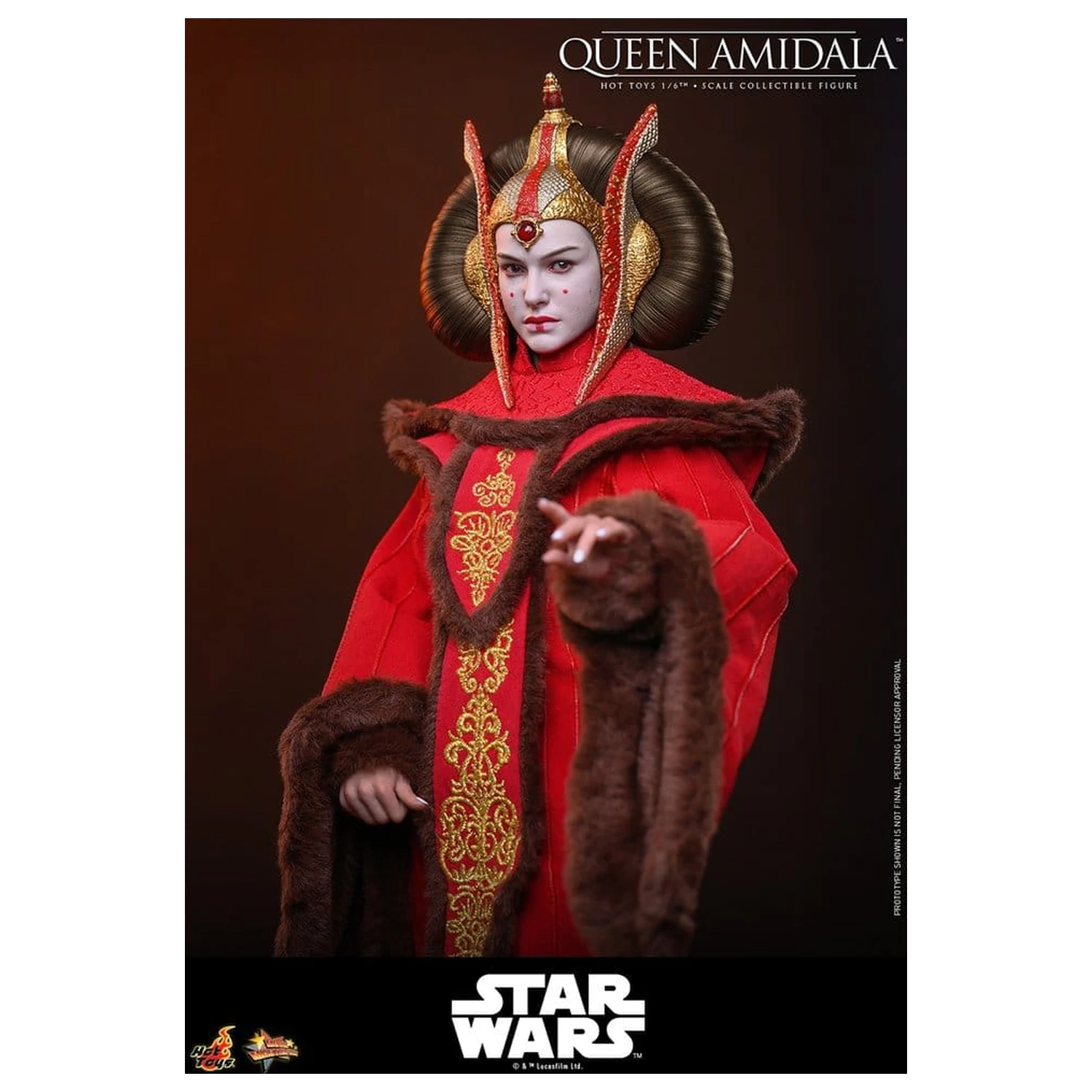 Star Wars Movie Masterpiece Akčná figúrka 1/6 Queen Amidala 28 cm produktová fotografia