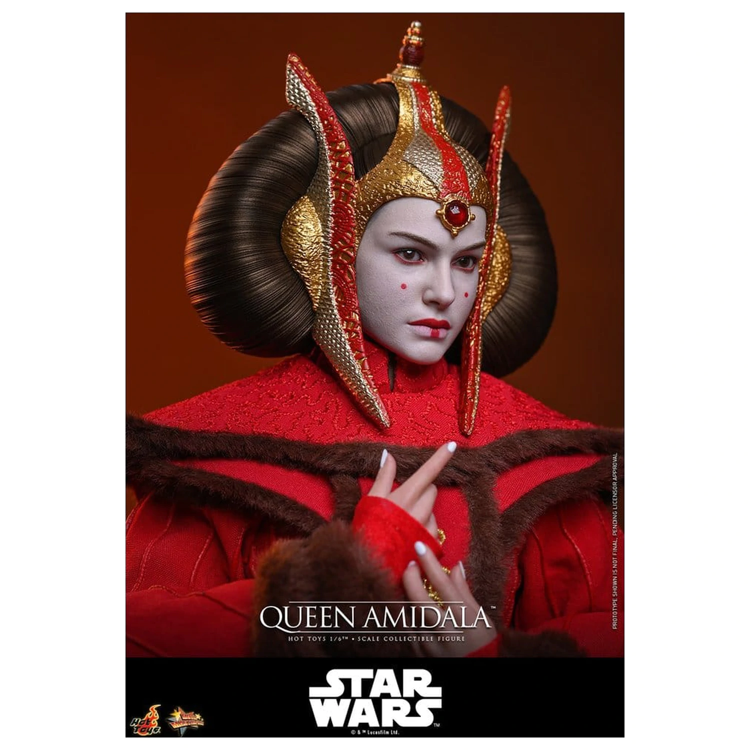 Star Wars Movie Masterpiece Akčná figúrka 1/6 Queen Amidala 28 cm produktová fotografia