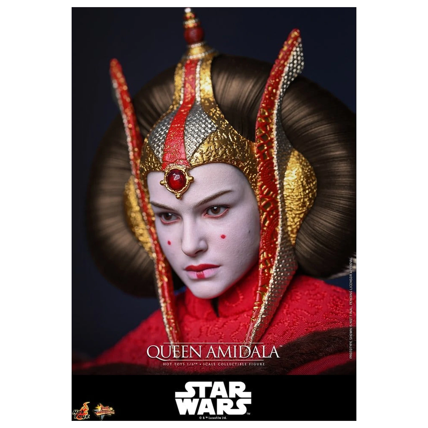 Star Wars Movie Masterpiece Akčná figúrka 1/6 Queen Amidala 28 cm produktová fotografia
