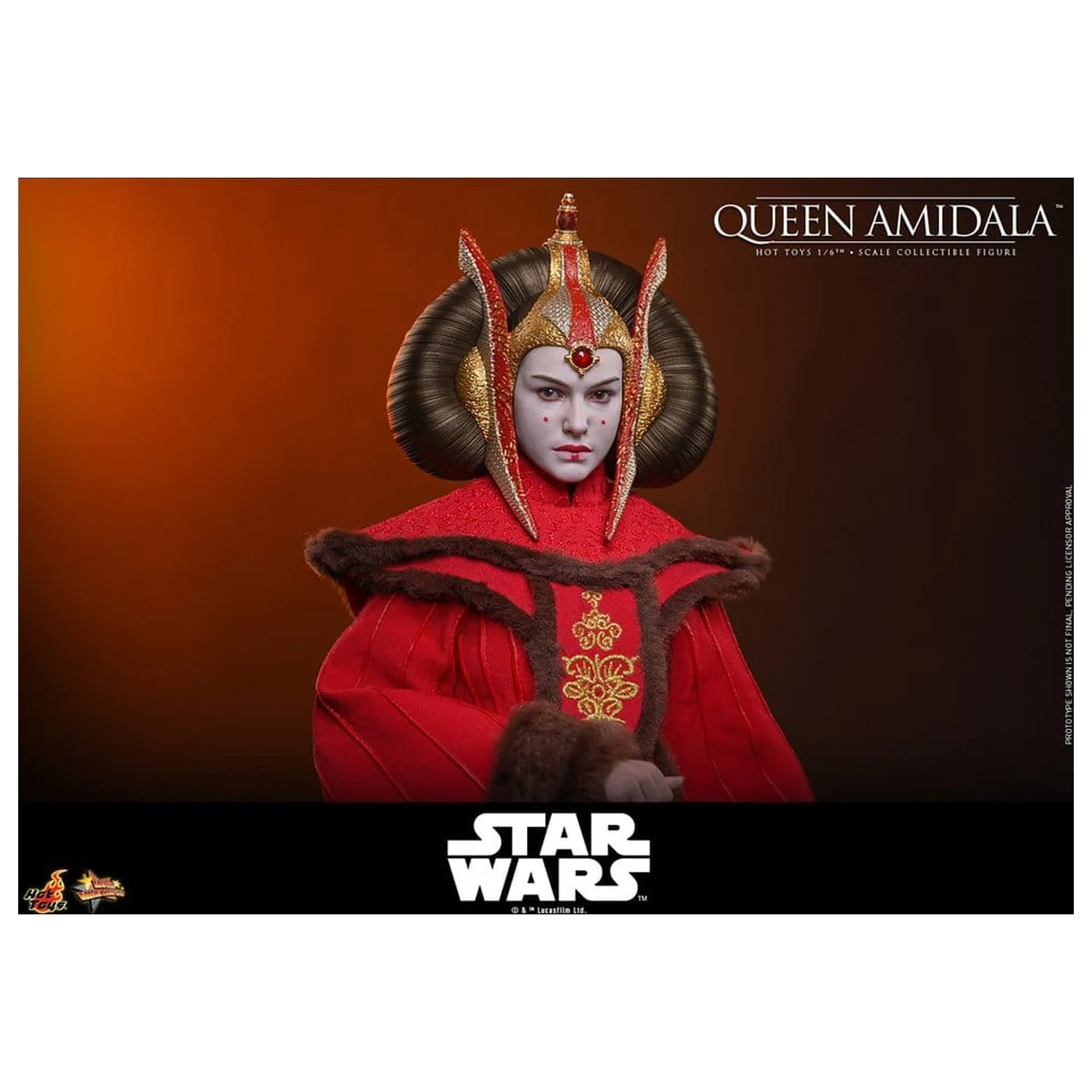 Star Wars Movie Masterpiece Akčná figúrka 1/6 Queen Amidala 28 cm produktová fotografia