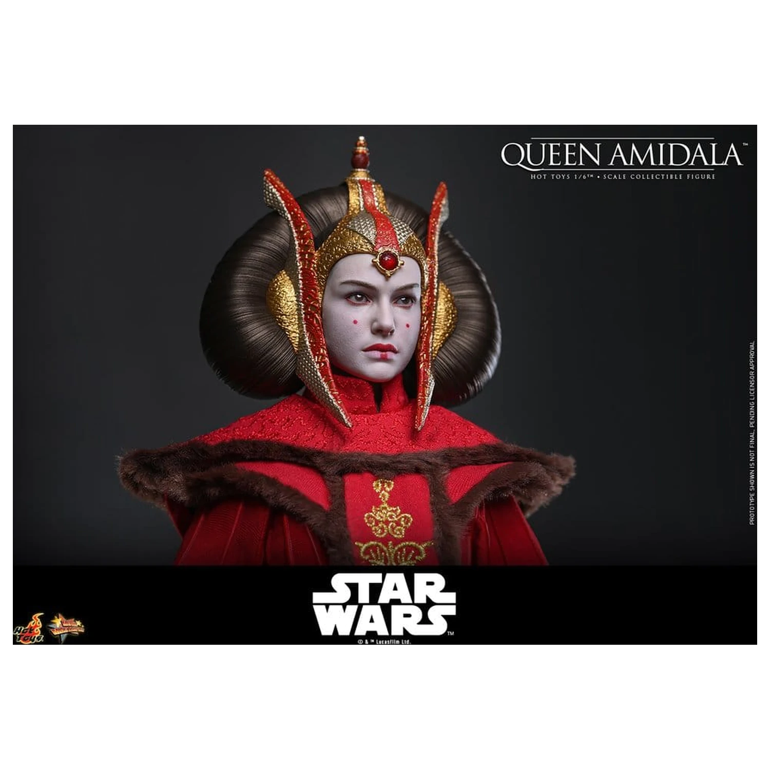 Star Wars Movie Masterpiece Akčná figúrka 1/6 Queen Amidala 28 cm produktová fotografia