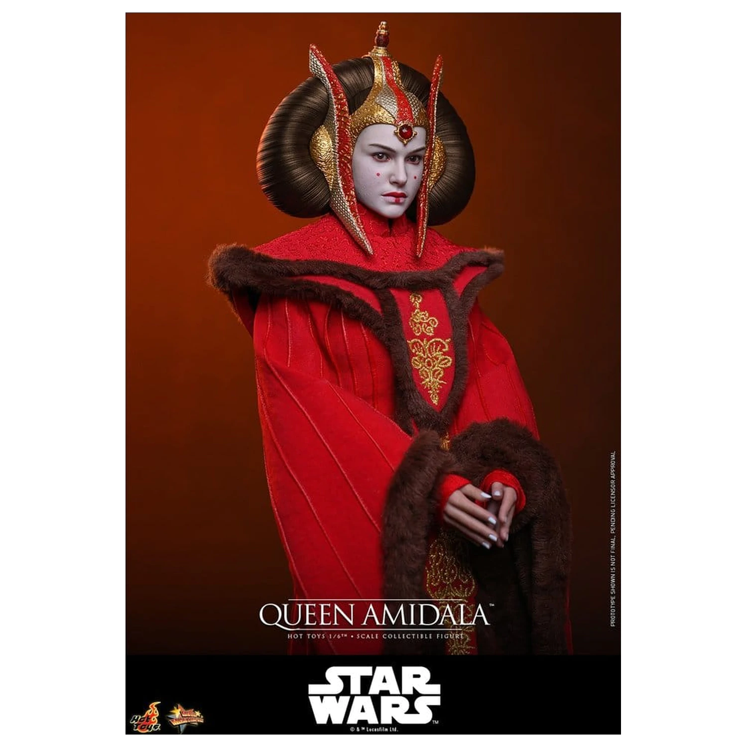 Star Wars Movie Masterpiece Akčná figúrka 1/6 Queen Amidala 28 cm produktová fotografia