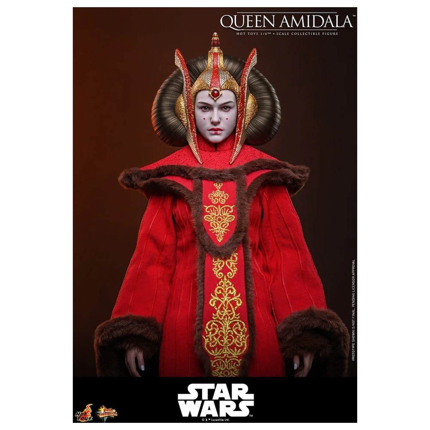 Star Wars Movie Masterpiece Akčná figúrka 1/6 Queen Amidala 28 cm produktová fotografia