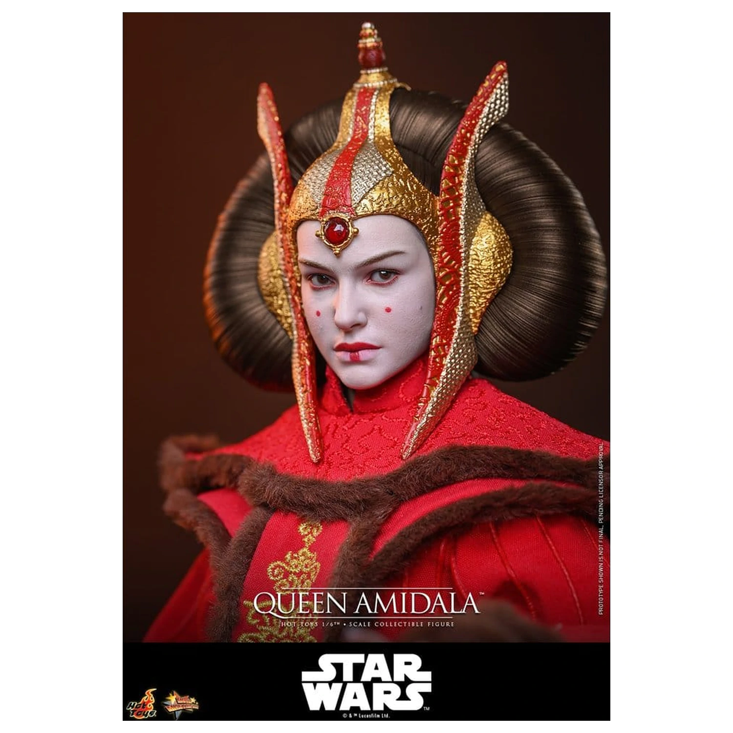 Star Wars Movie Masterpiece Akčná figúrka 1/6 Queen Amidala 28 cm produktová fotografia