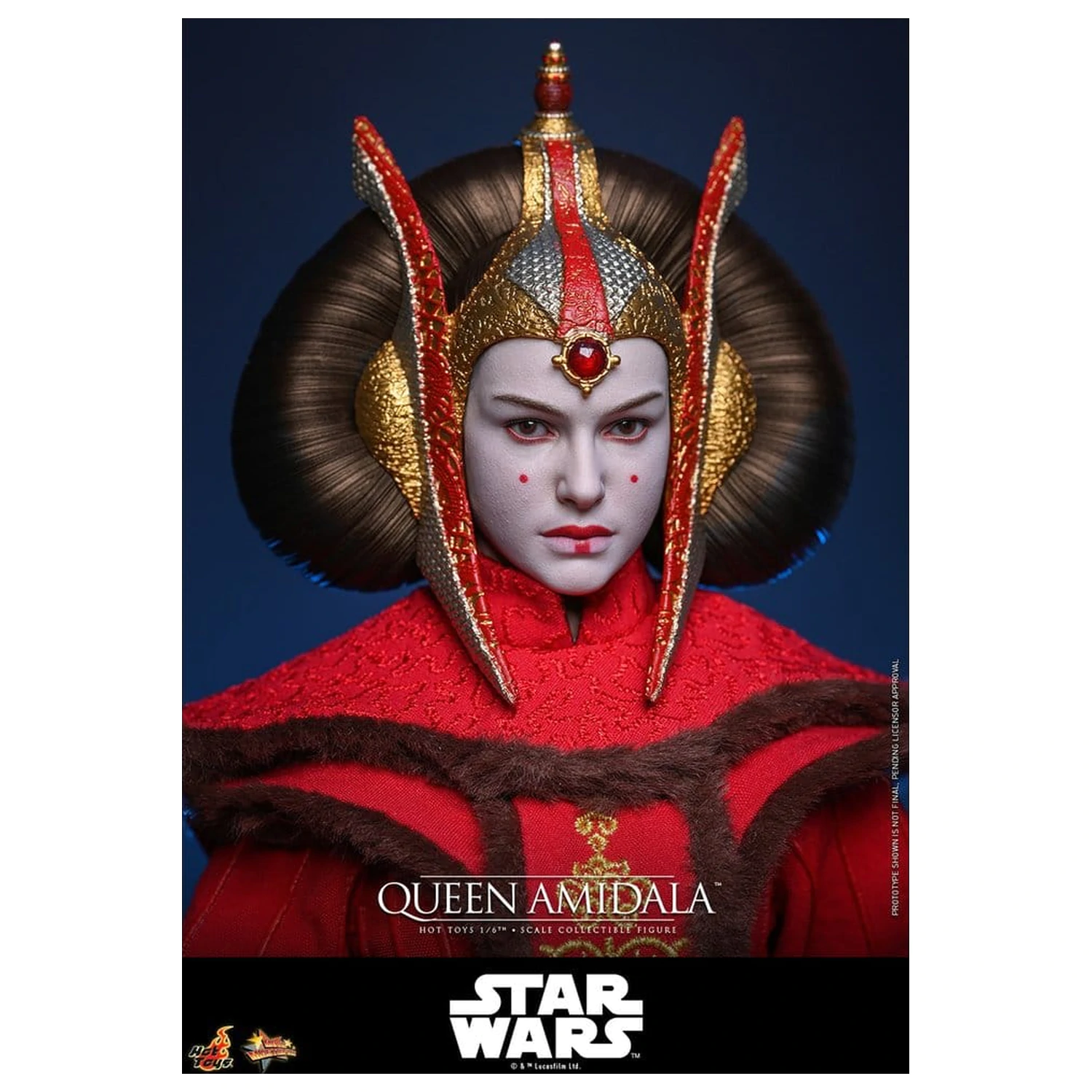 Star Wars Movie Masterpiece Akčná figúrka 1/6 Queen Amidala 28 cm produktová fotografia
