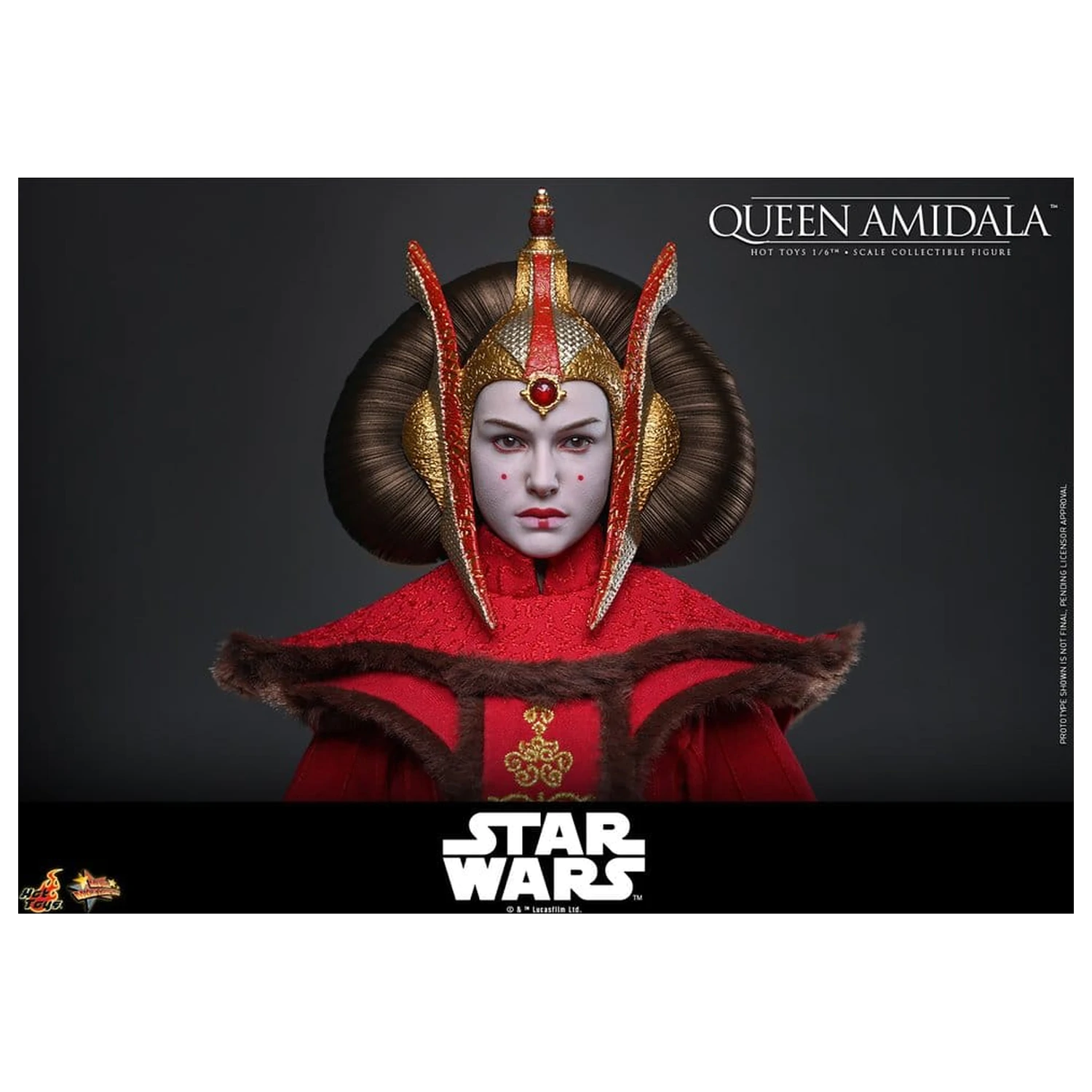 Star Wars Movie Masterpiece Akčná figúrka 1/6 Queen Amidala 28 cm produktová fotografia