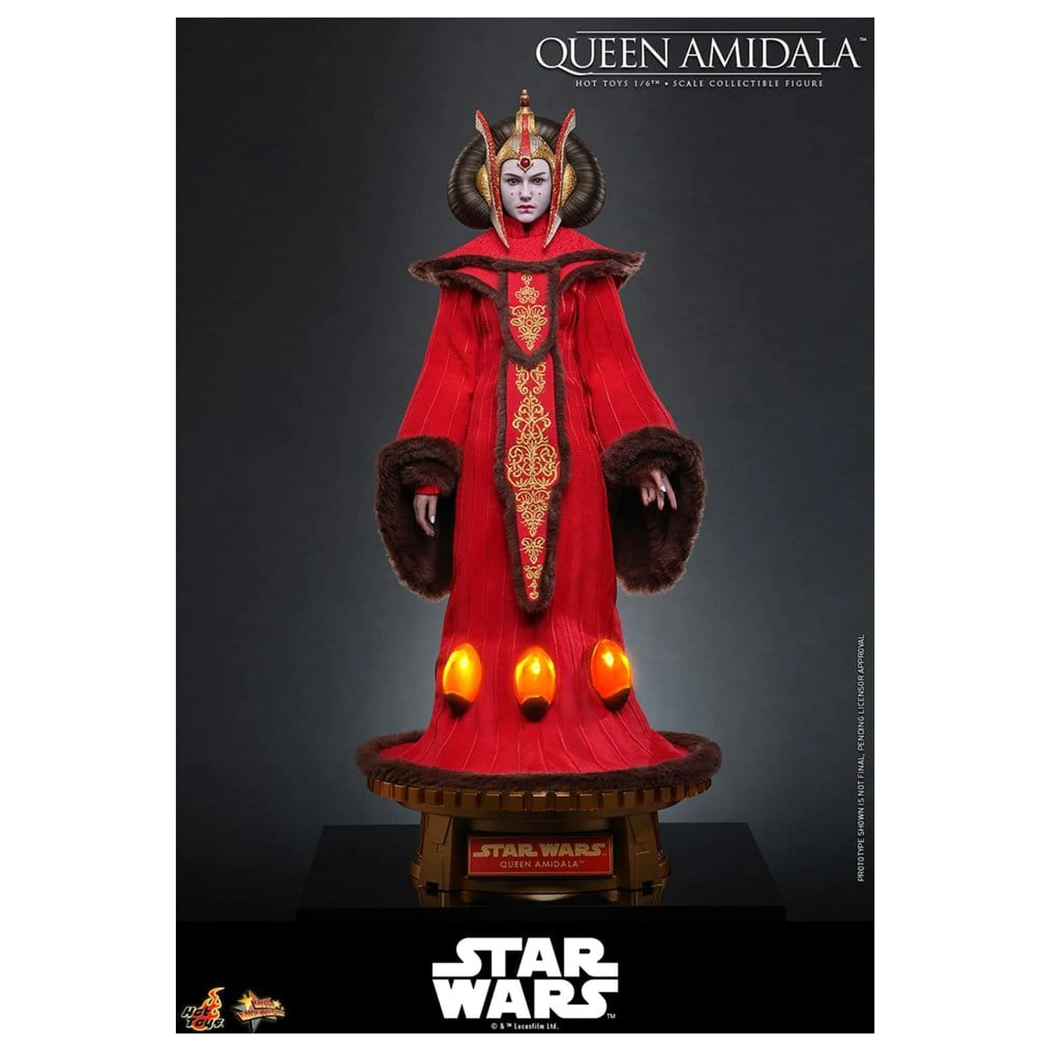 Star Wars Movie Masterpiece Akčná figúrka 1/6 Queen Amidala 28 cm produktová fotografia