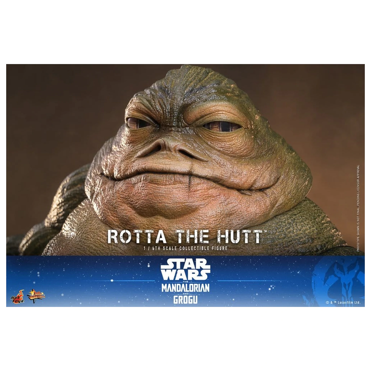 Star Wars Movie Masterpiece Akčná figúrka 1/6 Rotta The Hutt 32 cm produktová fotografia