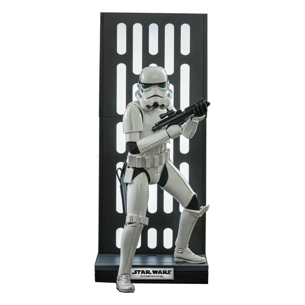 Star Wars Movie Masterpiece Akčná figúrka 1/6 Stormtrooper s prostredím Hviezdy smrti 30 cm termékfotó