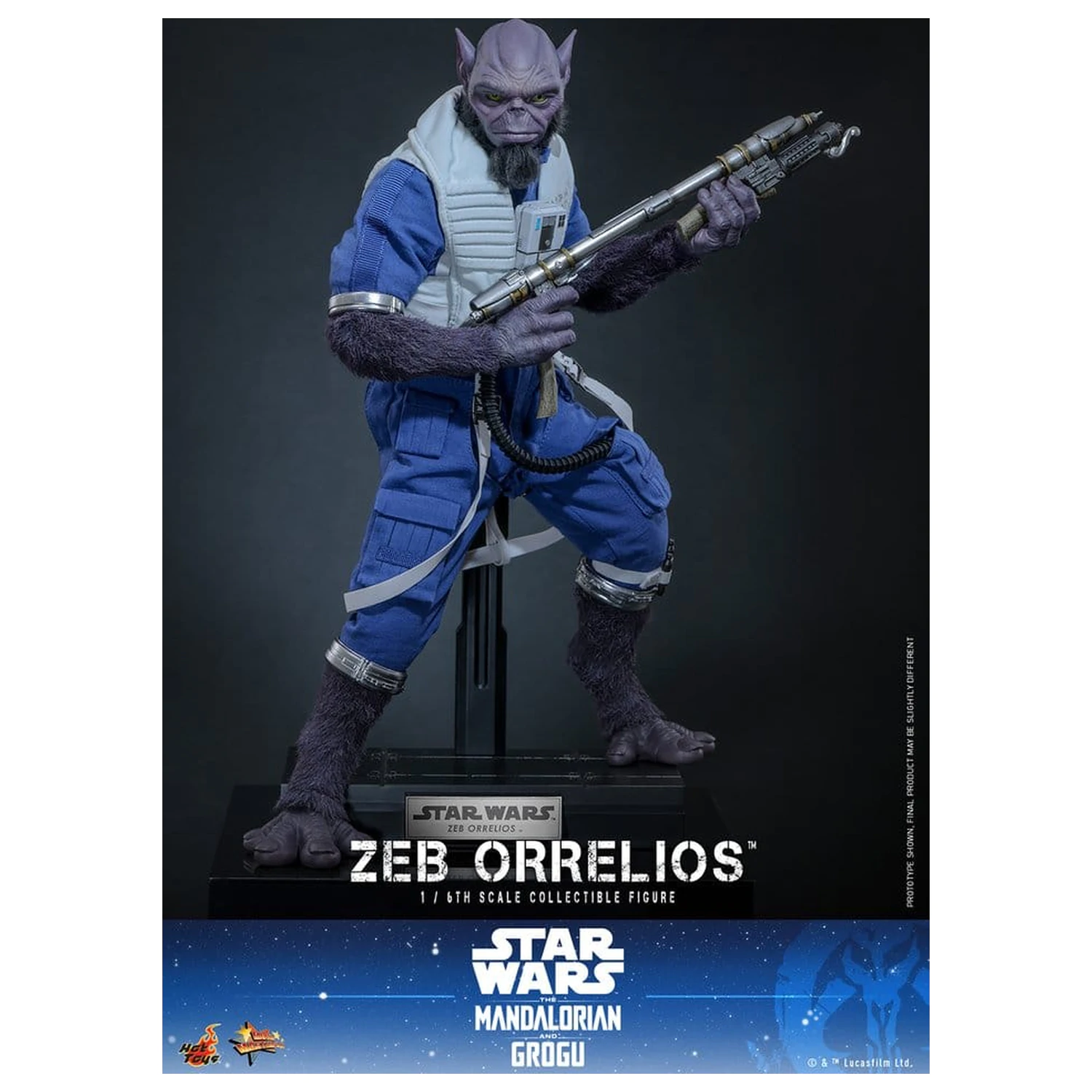 Star Wars Movie Masterpiece Akčná figúrka 1/6 Zeb Orrelios 33 cm produktová fotografia