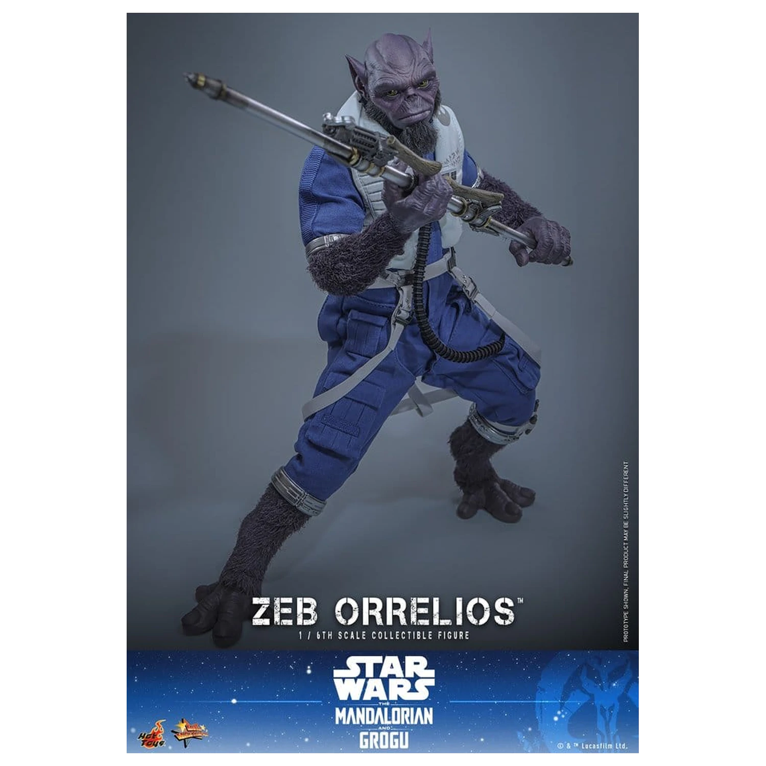 Star Wars Movie Masterpiece Akčná figúrka 1/6 Zeb Orrelios 33 cm produktová fotografia
