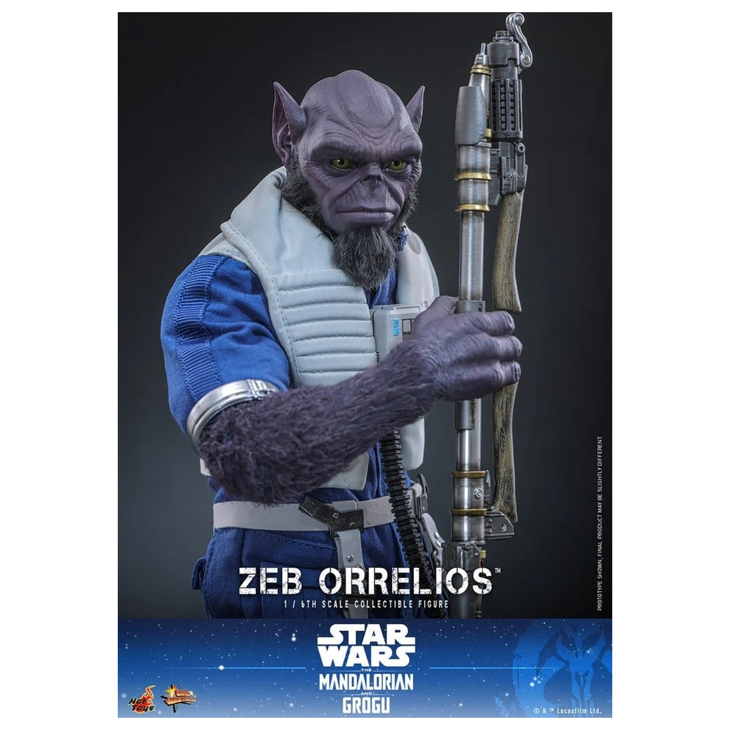 Star Wars Movie Masterpiece Akčná figúrka 1/6 Zeb Orrelios 33 cm produktová fotografia