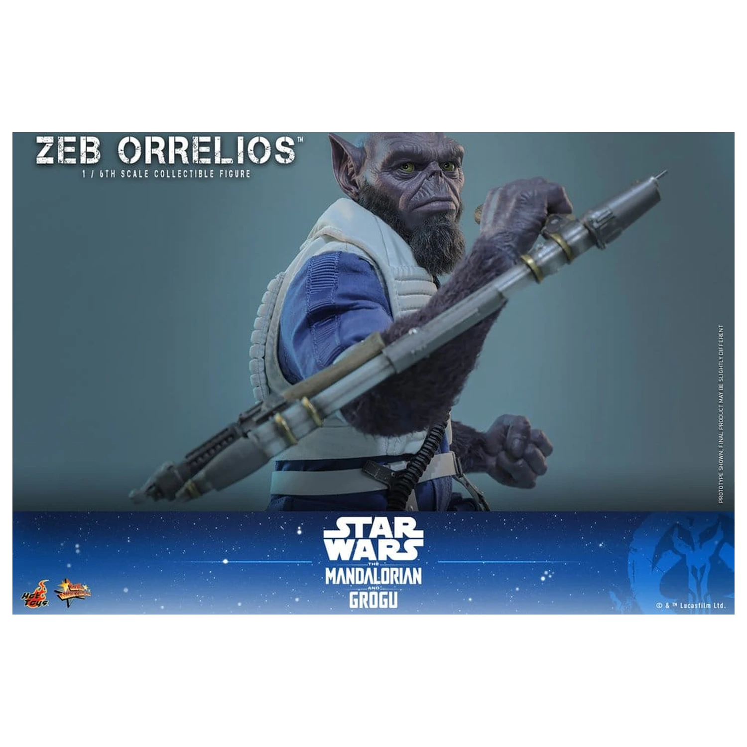 Star Wars Movie Masterpiece Akčná figúrka 1/6 Zeb Orrelios 33 cm produktová fotografia