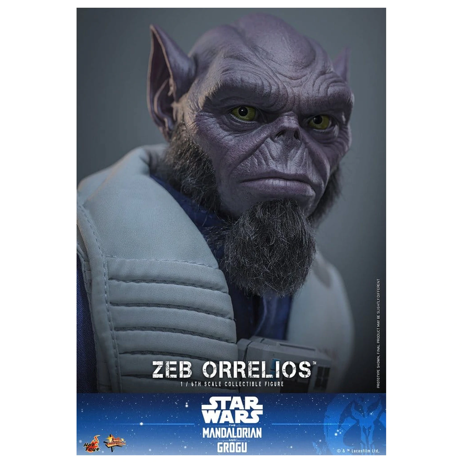 Star Wars Movie Masterpiece Akčná figúrka 1/6 Zeb Orrelios 33 cm produktová fotografia