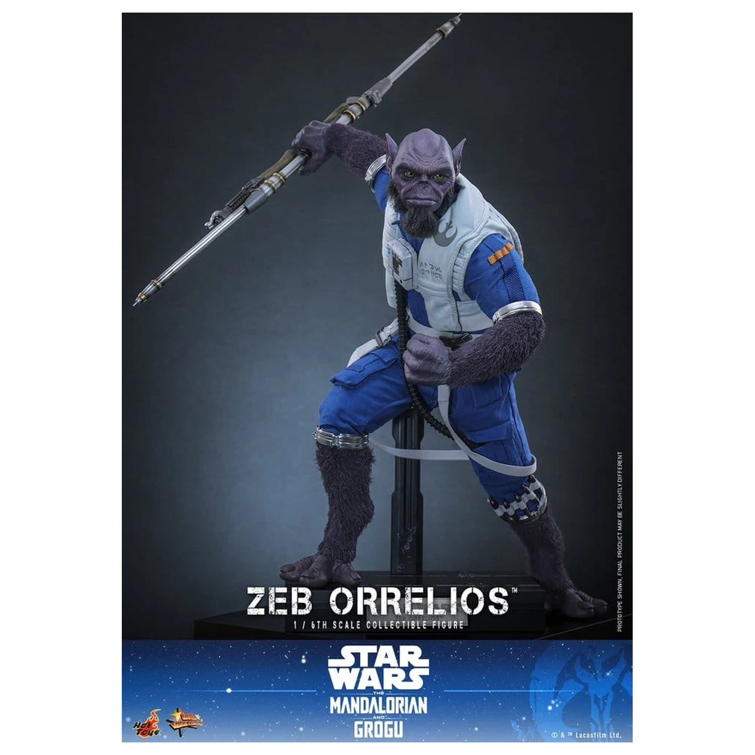 Star Wars Movie Masterpiece Akčná figúrka 1/6 Zeb Orrelios 33 cm produktová fotografia